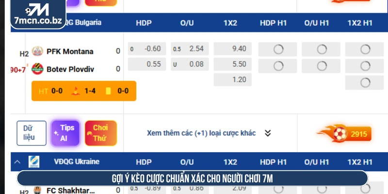 7M - Trang Soi Kèo Nhà Cái & Cập Nhật KQBD WC 2026 Nhanh Nhất 11 Gợi ý kèo cược chuẩn xác cho người chơi 7M